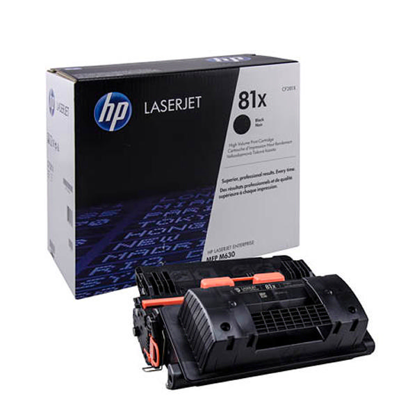 hp 81x high capacity black toner cartridge cf281x hp 81x high capacity black toner cartridge cf281x
