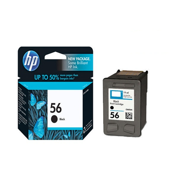 HP 56 Black Inkjet Cartridge | C6656A