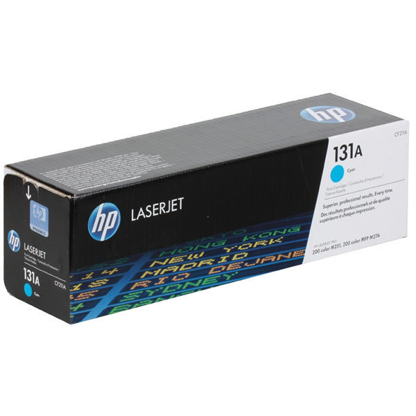 HP 131A Original Cyan Toner Cartridge - CF211A