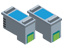 Cyan Ink Cartridges