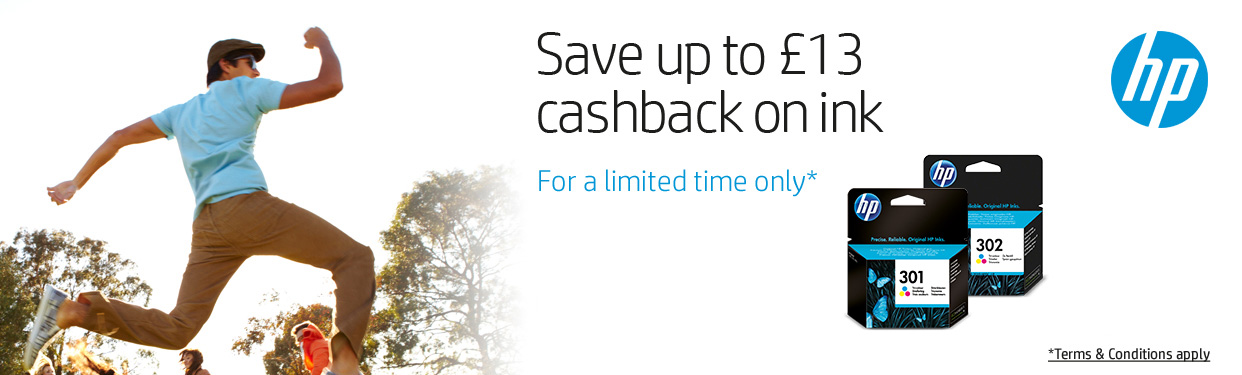 HP Ink Cashback