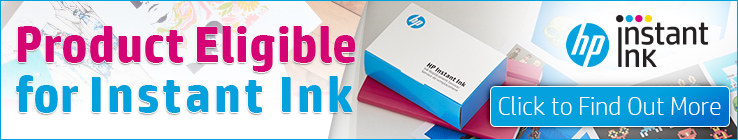 HP Instant Ink Landing Page Banner