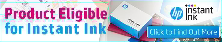 HP Instant Ink Landing Page Banner