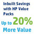 Inbuilt Savings with Value Packs