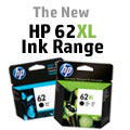 New HP 62 Inks