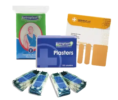 Dressings, Plasters and Bandages