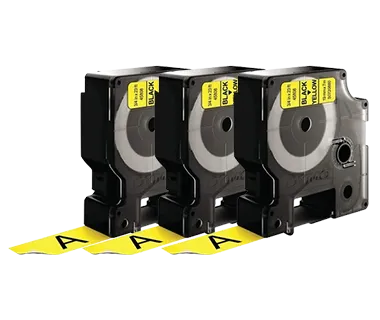 Dymo Yellow Label Tape