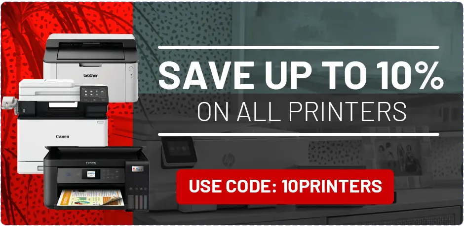 Save up to 10% on all printers!