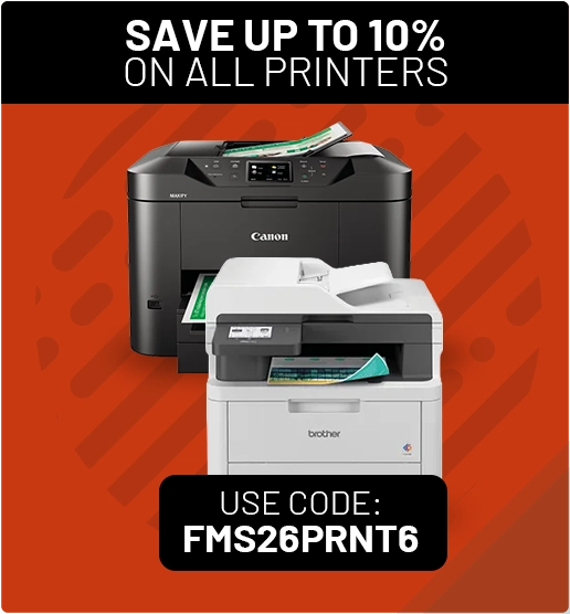 Save up to 10% on Printers