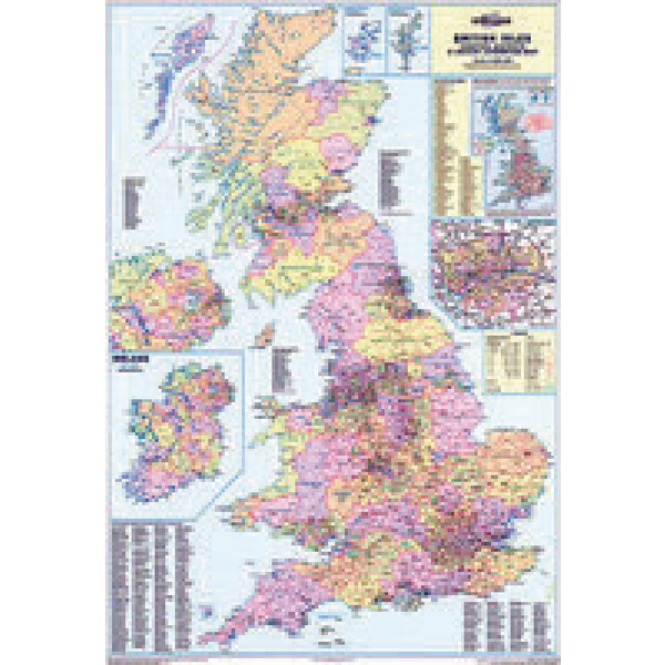 Counties Districts Authorities Map Oem 053246